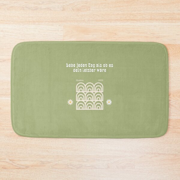 Item preview, Lebe jeden Tag als ob es dein letzter wäre - Live Every Day as if it Were Your Last, Inspiring German Quote - Typography Design 2 designed and sold by RM-Journey.