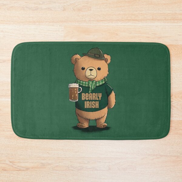 Item preview, Bearly Irish designed and sold by Animally-Ai.