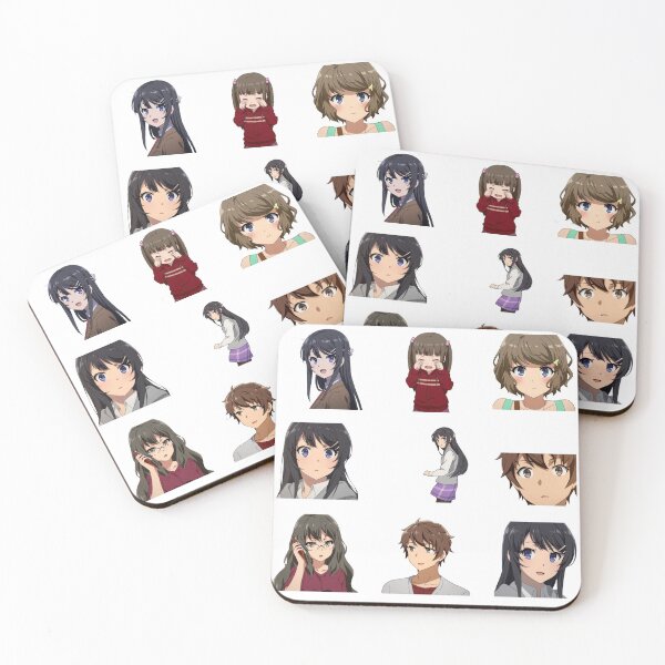 Item preview,  Mai Sakurajima - Bunny Girl Senpai pack Sticker designed and sold by youssef-ezz.