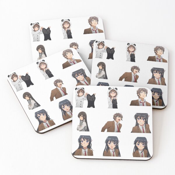 Item preview,  Mai Sakurajima - Bunny Girl Senpai pack Sticker designed and sold by youssef-ezz.