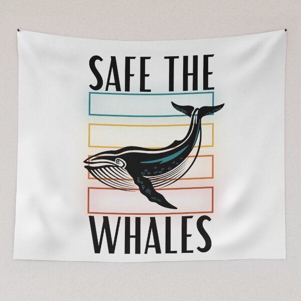 Item preview, Safe the whales designed and sold by addict2reading.