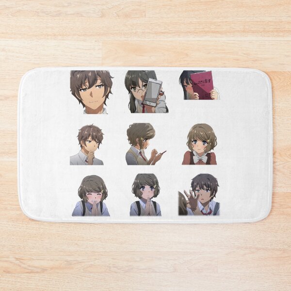 Item preview,  Mai Sakurajima - Bunny Girl Senpai pack Sticker designed and sold by youssef-ezz.