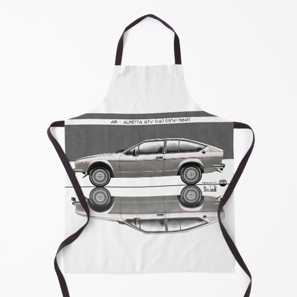 Item preview, Azaziel Original Series - Drawing of AR - Alfetta Gtv (116) in Argento Metallizzato designed and sold by Azaziel.