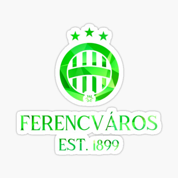 Ferencváros Green Sticker for Sale by VRedBaller