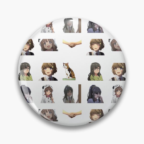 Item preview,  Mai Sakurajima - Bunny Girl Senpai pack Sticker designed and sold by youssef-ezz.