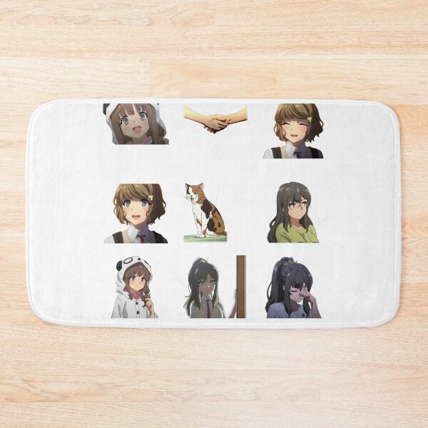 Item preview,  Mai Sakurajima - Bunny Girl Senpai pack Sticker designed and sold by youssef-ezz.