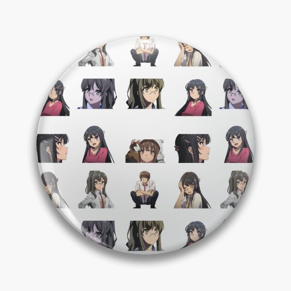 Item preview,  Mai Sakurajima - Bunny Girl Senpai pack Sticker designed and sold by youssef-ezz.
