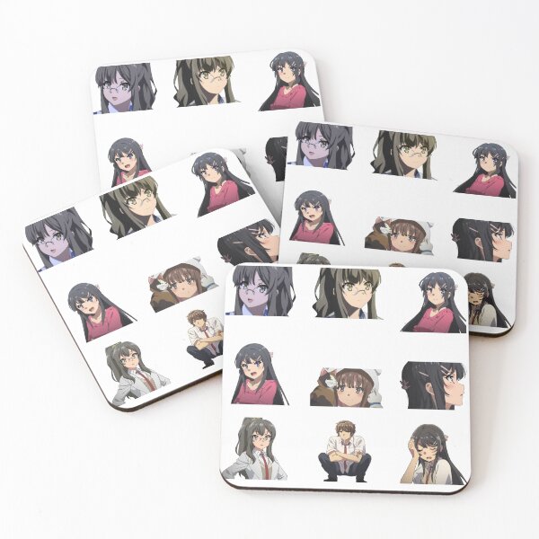 Item preview,  Mai Sakurajima - Bunny Girl Senpai pack Sticker designed and sold by youssef-ezz.