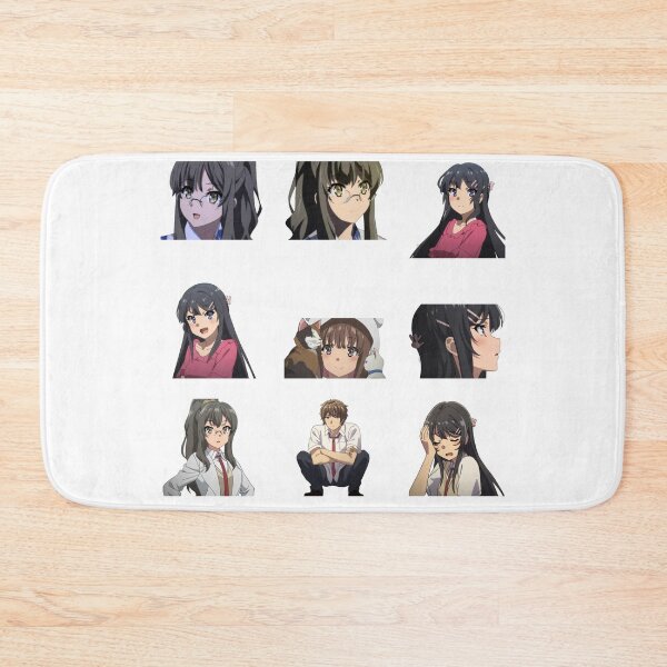 Item preview,  Mai Sakurajima - Bunny Girl Senpai pack Sticker designed and sold by youssef-ezz.