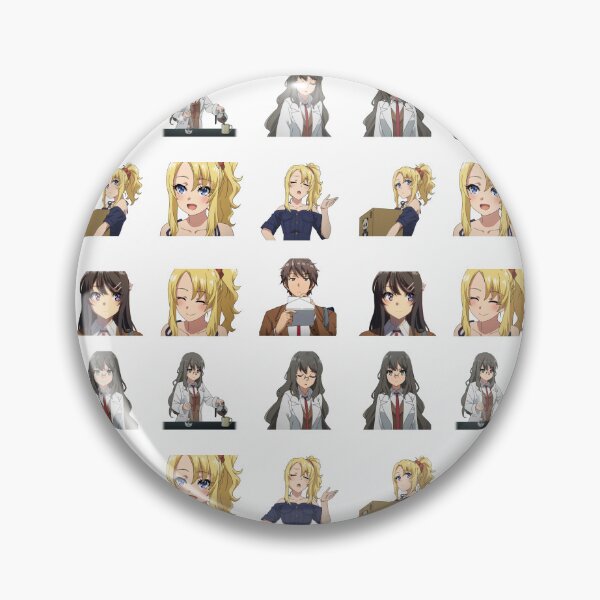 Item preview,  Mai Sakurajima - Bunny Girl Senpai pack Sticker designed and sold by youssef-ezz.