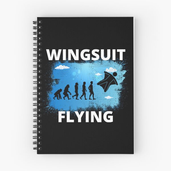 Item preview, Wingsuit flying Base Jumping Skydiving Wingsuiting Evolution designed and sold by TastefulTees.