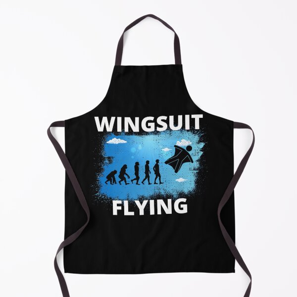 Item preview, Wingsuit flying Base Jumping Skydiving Wingsuiting Evolution designed and sold by TastefulTees.