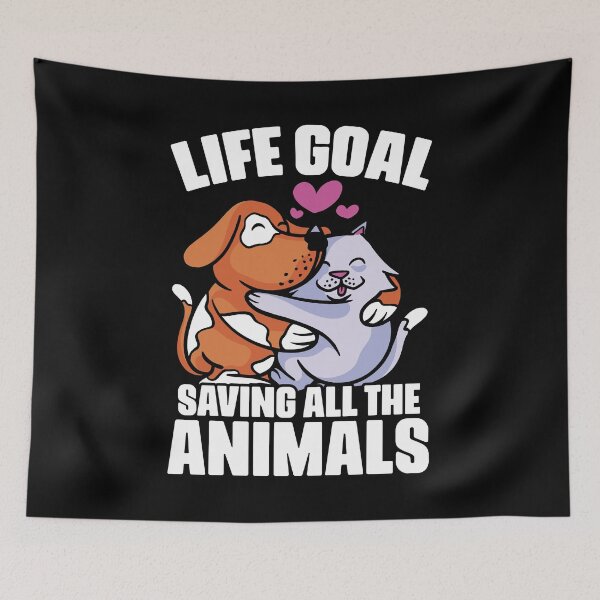 Item preview, Funny Life Goal Save All The Animals For A Vet Med Assistant designed and sold by Nessshirts.