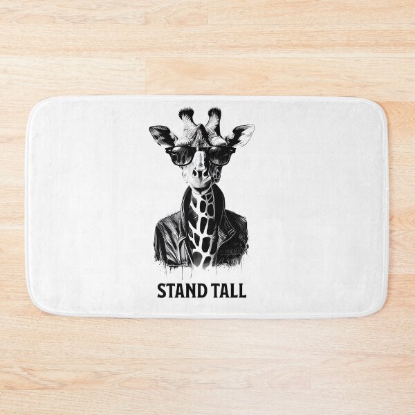 Item preview, Stand Tall and Believe in Yourself - Eye-Catching Giraffe with Shades designed and sold by Gadgetaliciouss.