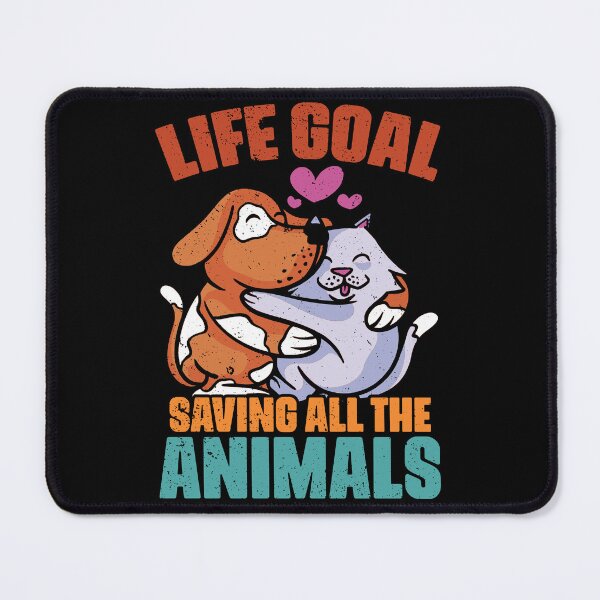 Item preview, Vintage Life Goal Save All The Animals For Vet Med Assistant designed and sold by Nessshirts.