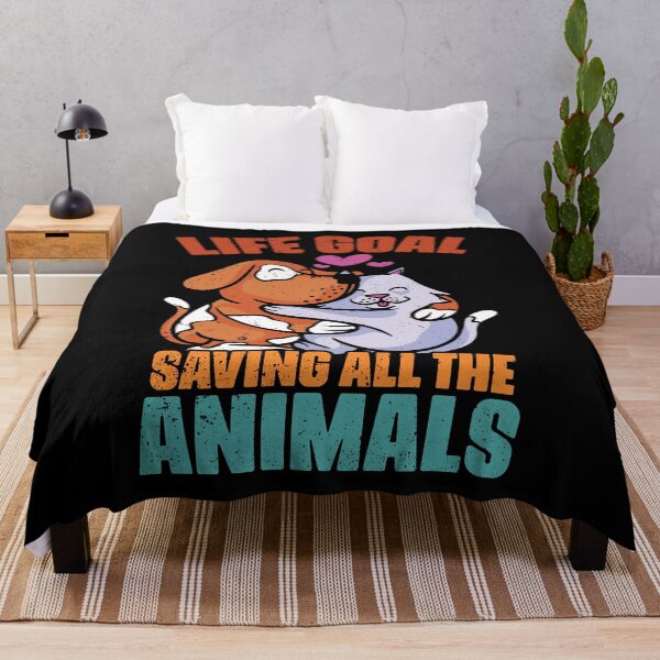 Item preview, Vintage Life Goal Save All The Animals For Vet Med Assistant designed and sold by Nessshirts.