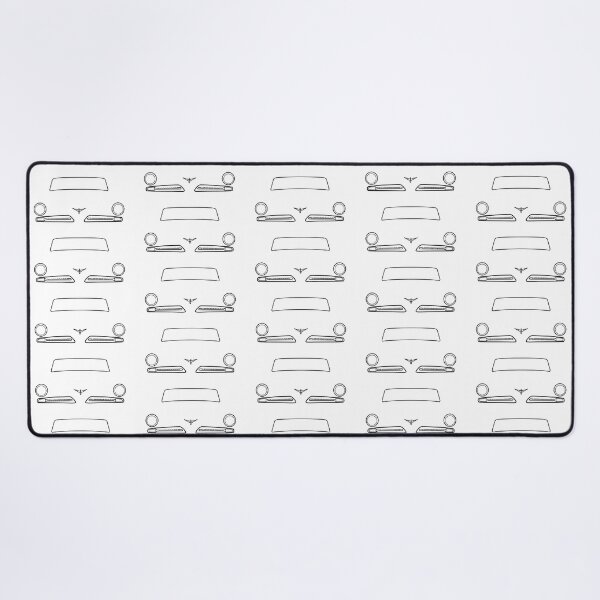 Item preview, Studebaker Commander 1954 classic car black outline graphic designed and sold by soitwouldseem.