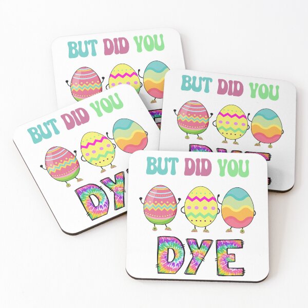 Item preview, But Did You Dye, Funny Easter Eggs, Tie Dyed Easter Eggs designed and sold by desireedickens.