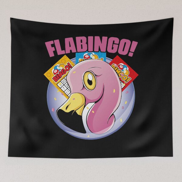 Item preview, Funny Flabingo Flamingo Bingo For A Bingo Player Bingo Squad designed and sold by Nessshirts.