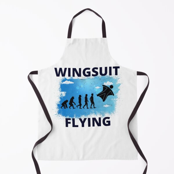 Item preview, Wingsuit flying Base Jumping Skydiving Wingsuiting Evolution designed and sold by TastefulTees.