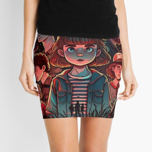 Item preview, Stranger Things Characters In Gothic Style designed and sold by theartcreatore.