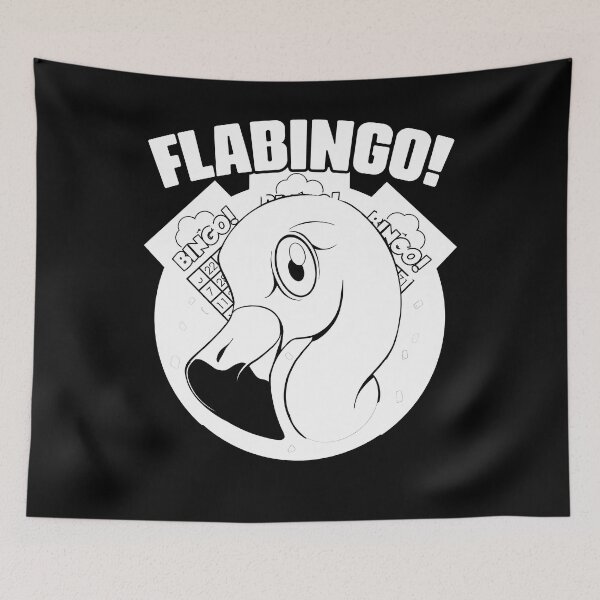 Item preview, Classic Flabingo Flamingo Bingo For Bingo Player Bingo Squad designed and sold by Nessshirts.