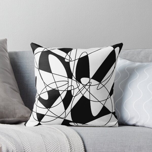Item preview, Abstract pattern - black and white. designed and sold by K.S ART.