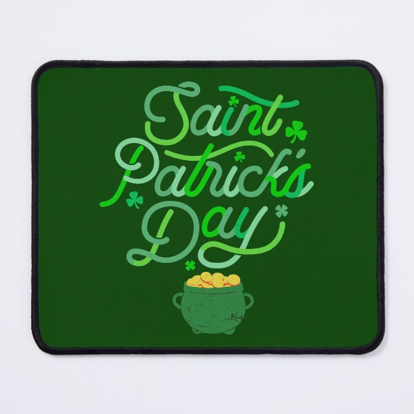 Item preview, St Patrick's Day Shamrock Clover Pot of Gold designed and sold by Digitalme Designs.