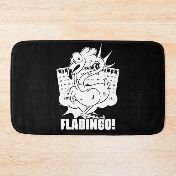 Item preview, Comical Flamingo Bingo Flamingo A Bingo Player Bingo Caller designed and sold by Nessshirts.