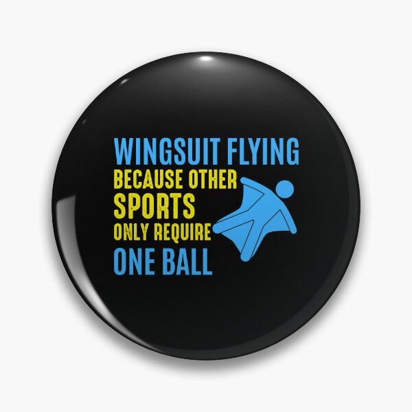 Item preview, Wingsuit flying Base Jumping Skydiving Wingsuiting designed and sold by TastefulTees.