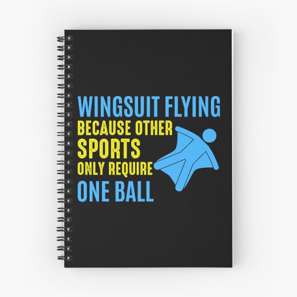 Item preview, Wingsuit flying Base Jumping Skydiving Wingsuiting designed and sold by TastefulTees.