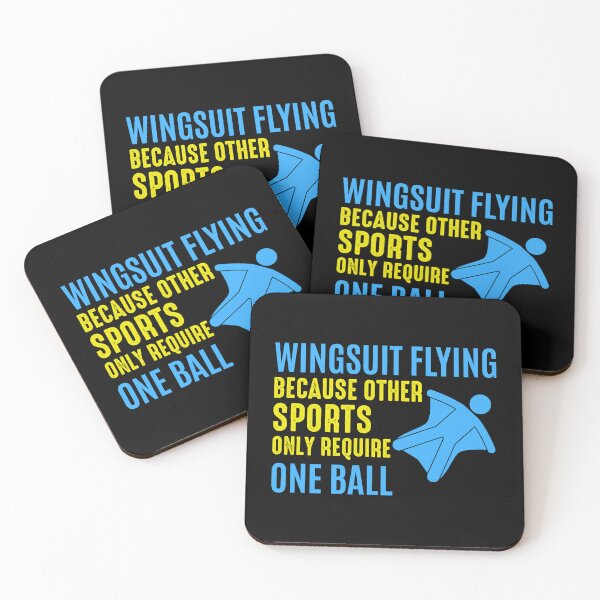 Item preview, Wingsuit flying Base Jumping Skydiving Wingsuiting designed and sold by TastefulTees.