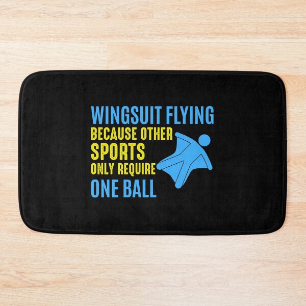 Item preview, Wingsuit flying Base Jumping Skydiving Wingsuiting designed and sold by TastefulTees.