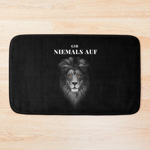 Item preview, Gib niemals auf - Never Give Up, Motivational German Quote designed and sold by RM-Journey.