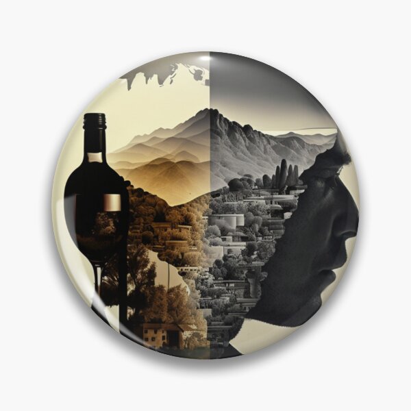 Item preview, Surreal Art Wine Maker Mind Wine Art  designed and sold by SOMM DIGI ART .