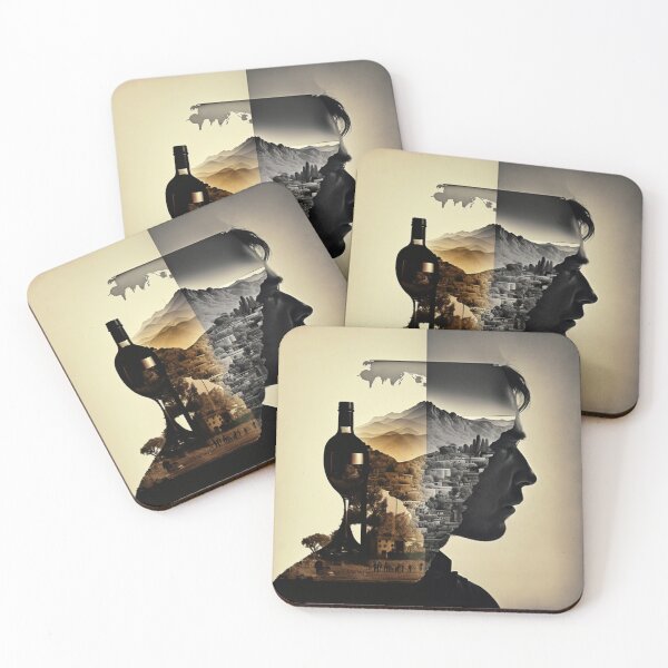 Item preview, Surreal Art Wine Maker Mind Wine Art  designed and sold by SOMM DIGI ART .