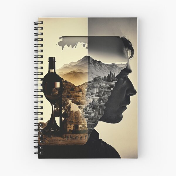 Item preview, Surreal Art Wine Maker Mind Wine Art  designed and sold by Alper Billik.