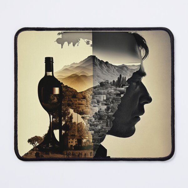 Item preview, Surreal Art Wine Maker Mind Wine Art designed and sold by SOMM DIGI ART .