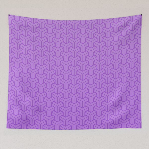 Item preview, Japan Kumikikko Pattern in Purple designed and sold by Takeda-art.