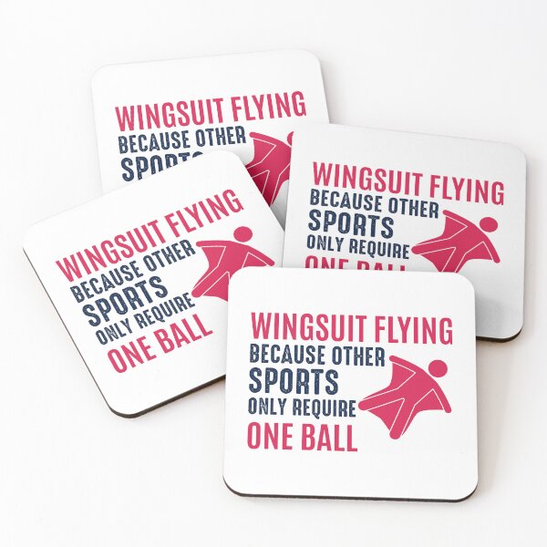 Item preview, Wingsuit flying Base Jumping Skydiving Wingsuiting designed and sold by TastefulTees.