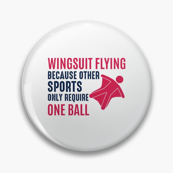 Item preview, Wingsuit flying Base Jumping Skydiving Wingsuiting designed and sold by TastefulTees.