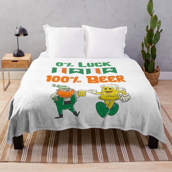 Item preview, St Patricks Day-0 Luck 100 Beer designed and sold by letsgetinspired.