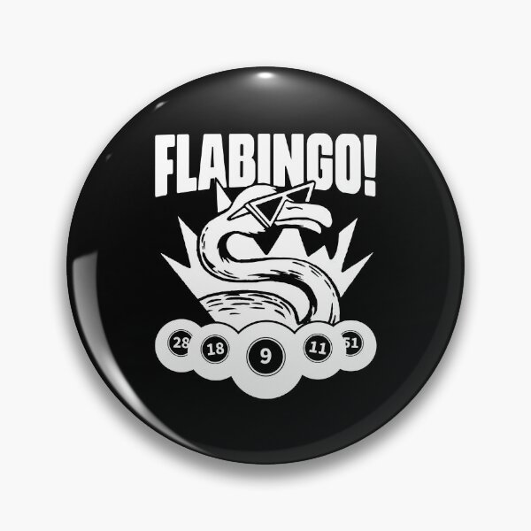 Item preview, Awesome Flamingo Bingo Flamingo For A Bingo King Bingo Queen designed and sold by Nessshirts.