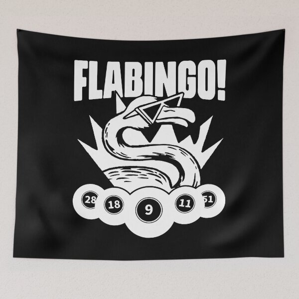 Item preview, Awesome Flamingo Bingo Flamingo For A Bingo King Bingo Queen designed and sold by Nessshirts.