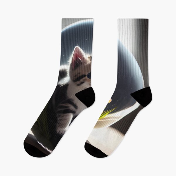 Item preview, Cute Kittens inspired by digital, ai fantasy art designed and sold by dykerphotoart.