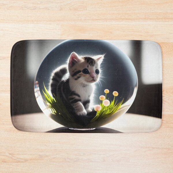 Item preview, Cute Kittens inspired by digital, ai fantasy art designed and sold by dykerphotoart.