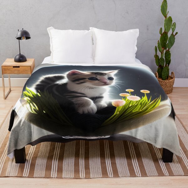 Item preview, Cute Kittens inspired by digital, ai fantasy art designed and sold by dykerphotoart.