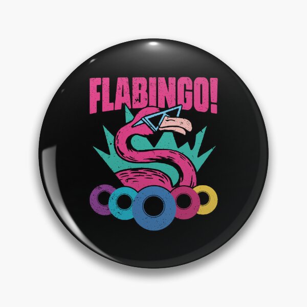Item preview, Vintage Flamingo Bingo Flamingo For A Bingo King Bingo Queen designed and sold by Nessshirts.