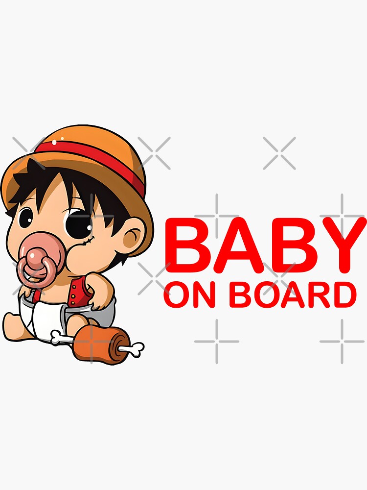 Baby Girl With Toys Bebê a Bordo Sticker