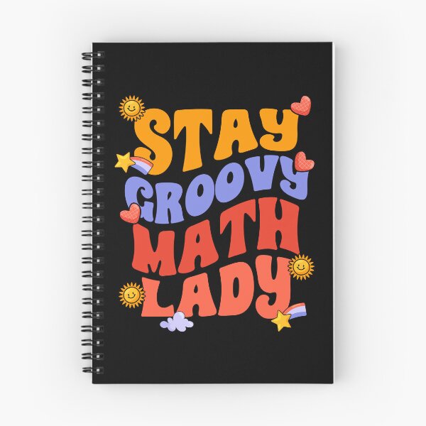 Item preview, Stay Groovy Awesome Math Lady For Groovy Mathematics Teacher designed and sold by Nessshirts.